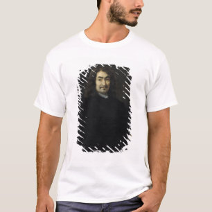 Camiseta Retrato, supuesto para ser Rene Descartes