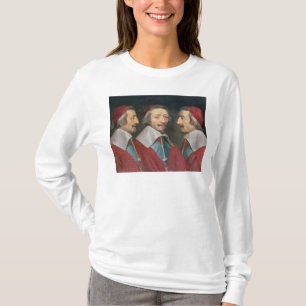 Camiseta Retrato triple de la cabeza de Richelieu, 1642