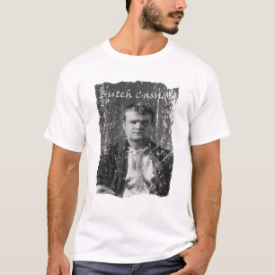 Camiseta Retrato Vintage El Hombre Diseña Cassidys Y Sunda