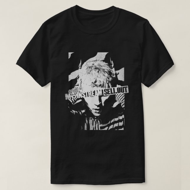 Camiseta Retrato Wavy de Machine Gun Kelly (Diseño del anverso)