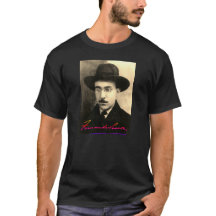 Retrato y firma de Fernando Pessoa