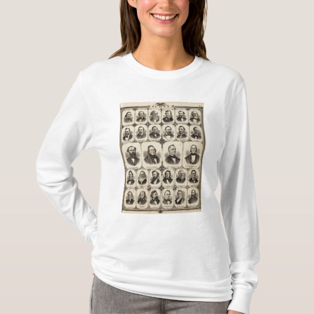 Camiseta Retratos de ciudadanos del condado de Scott (Anverso)