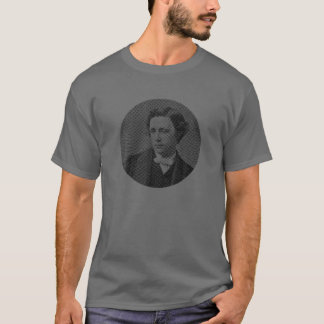 Camiseta Retratos de semitono - Lewis Carroll