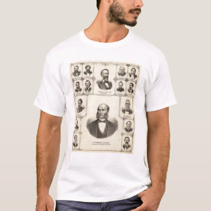 Camiseta Retratos del cazador de Roberto, nube de Aaron G