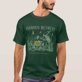 Camiseta Retreat de jardín - Donde mi alma encuentra paz
