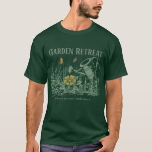 Camiseta Retreat de jardín - Donde mi alma encuentra paz