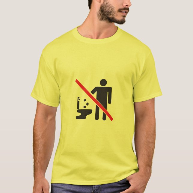 Camiseta Retrete del laser (Anverso)