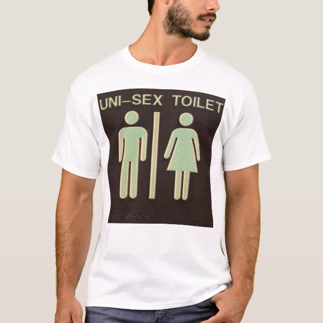 Camiseta Retrete unisex (Anverso)