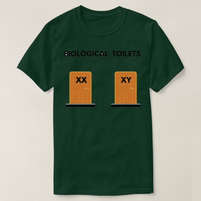 Camiseta Retretes biológicos (Diseño del anverso)