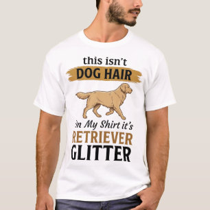Camiseta Retriever Brillante Amante Perro Divertido Diseño 