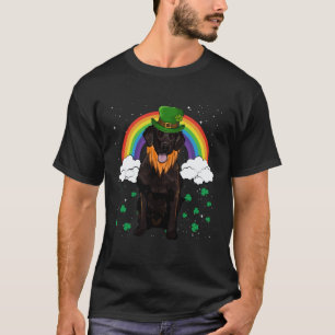 Camiseta Retriever de capa plana Leprechaun del día de San 