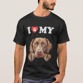 Camiseta Retriever de la Bahía de Chesapeake Si No Puedo Tr