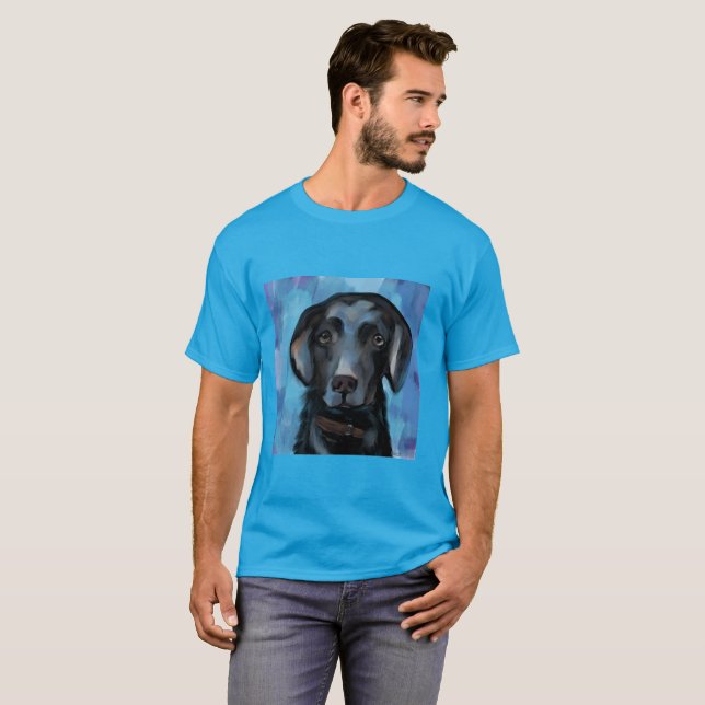 Camiseta Retriever de Labrador  (Anverso completo)