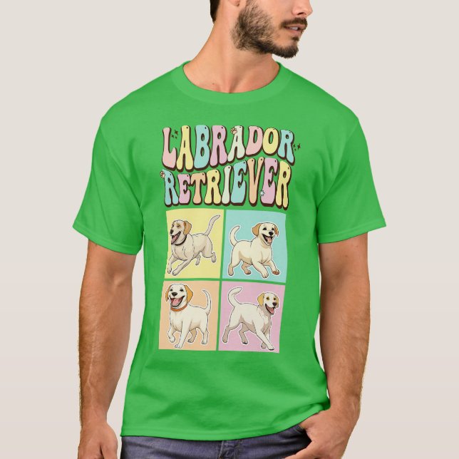 Camiseta Retriever de Labrador (Anverso)
