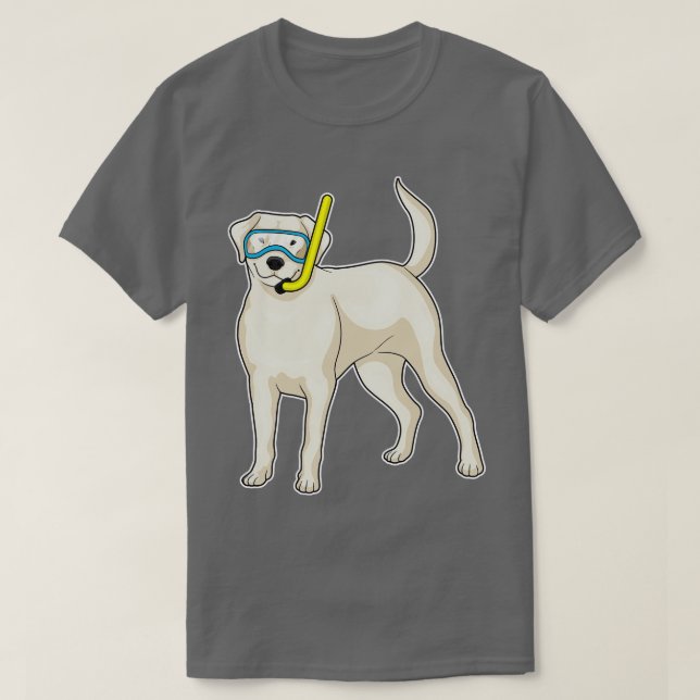 Camiseta Retriever Diver Snorkel (Diseño del anverso)