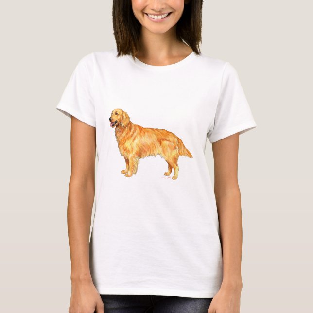 Camiseta Retriever Dorado (Anverso)