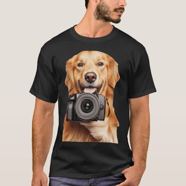 Camiseta Retriever dorado (Anverso)
