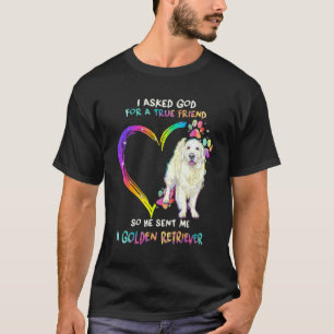 Camiseta Retriever Dorado Crema Es Mi Mejor Amigo Tie Dye D