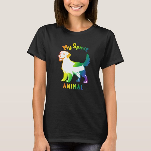 Camiseta Retriever Dorado para Dorado (Anverso)