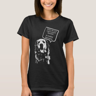 Camiseta Retriever Dorado para Mujeres de Ideas & Retriever
