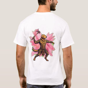 Camiseta Retriever Dorado Tribal Hacha Gulal