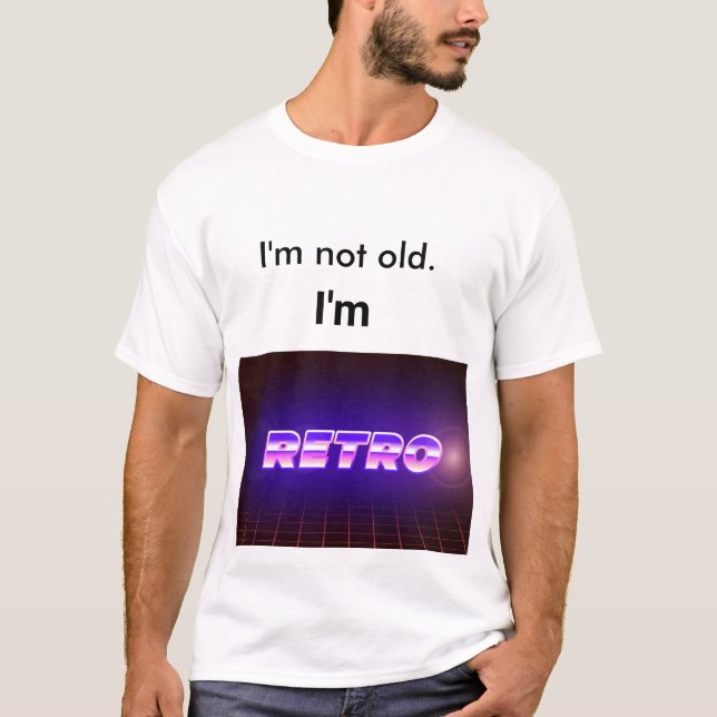 Camiseta ¡Retro! (Anverso)