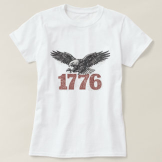 Camiseta Retro 1776 Águila Calva 250 Aniversario U