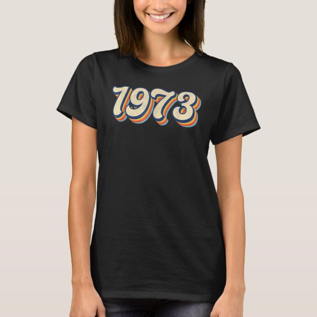 Camiseta Retro 1973 Roe V Wade Pro Choice Mujeres feminista (Anverso)