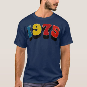 Camiseta Retro 1975 Año de nacimiento