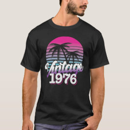Camiseta Retro 1976 Edición limitada | Idea de regalo de cu