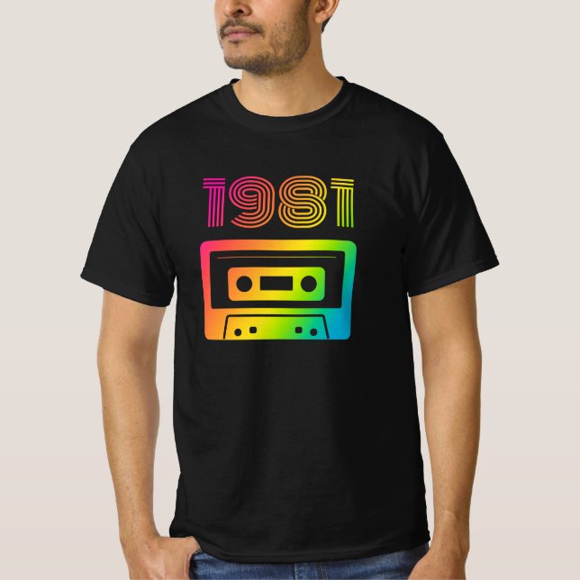 Camiseta Retro 1981 (Anverso)