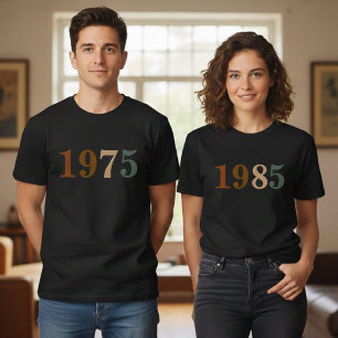 Camiseta Retro 1985 Graphic T-Shirt