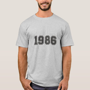 Camiseta Retro 1986