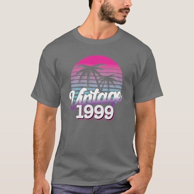 Camiseta Retro 1999 Edición limitada | Idea de regalo de cu (Anverso)