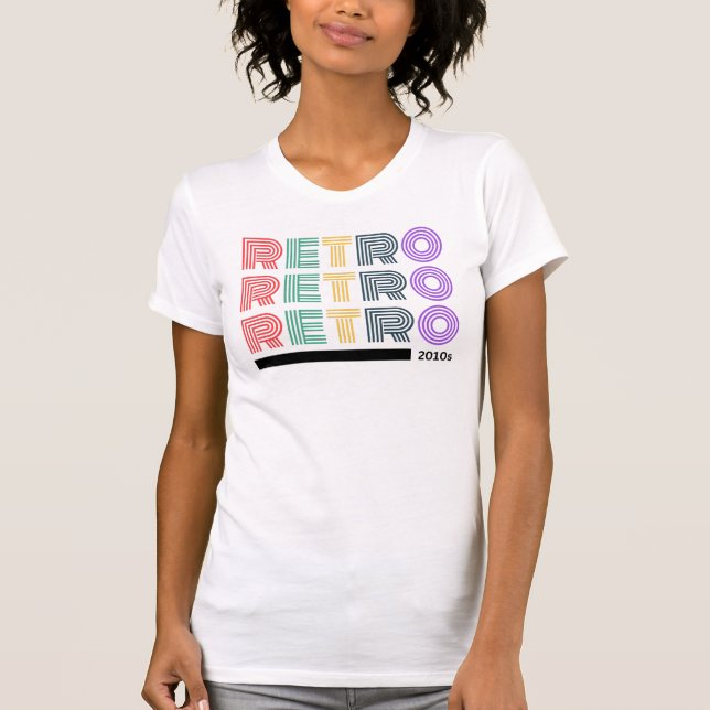 Camiseta RETRO 2010's Tee - Soft Shirt, harsh Realization (Anverso)