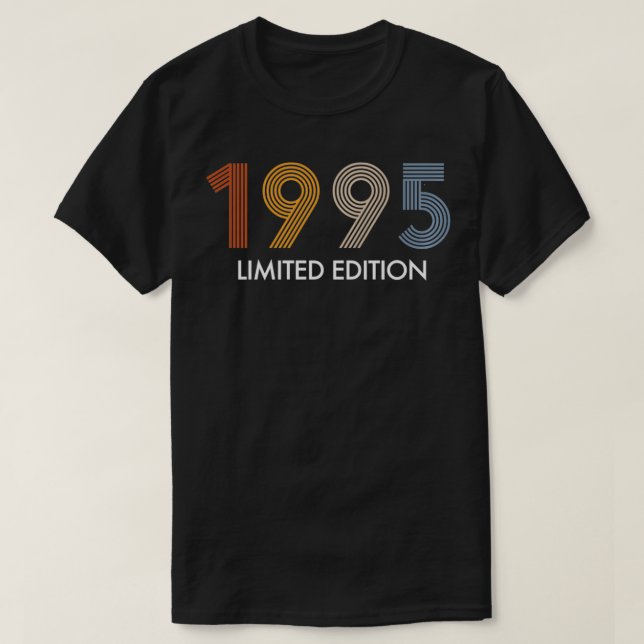 Camiseta Retro 27 años Viñeta 1995 Edición limitada 27ª B (Diseño del anverso)