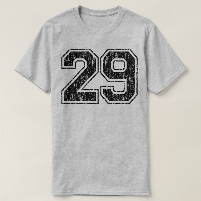 Camiseta Retro 29 (Diseño del anverso)