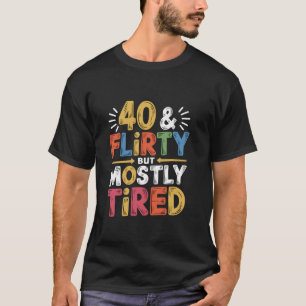 Camiseta Retro 40 Graciosa celebración del 40 aniversario d