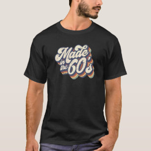 Camiseta Retro 60s Nacido 60s Nacido en 60s 1960s Cumpleaño