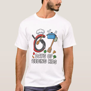 Camiseta Retro 67 Días de Darles de Comer a los Niños Señor