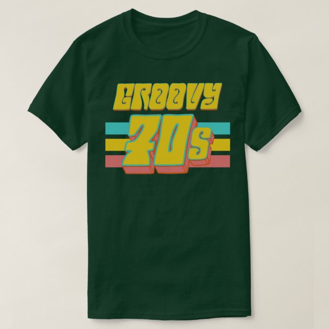 Camiseta Retro 70 (Diseño del anverso)