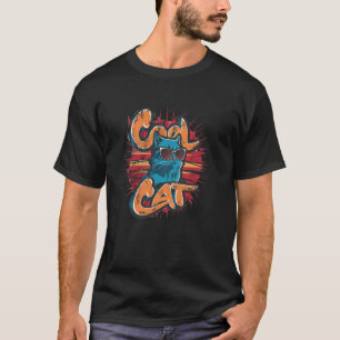 Camiseta Retro 70s 80s 90s Gata Meowy hago lo que quiero -