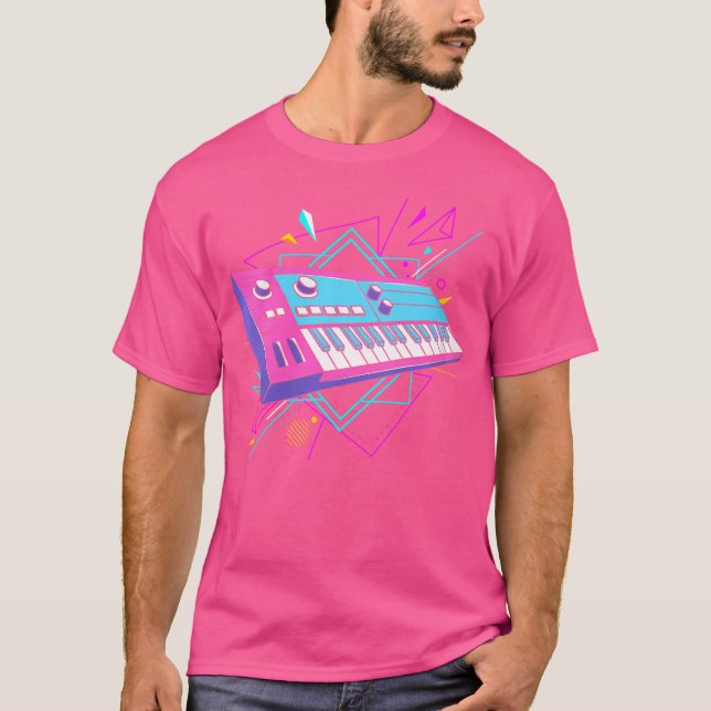 Camiseta Retro 70S 80S Dj Edm Techno Rave (Anverso)