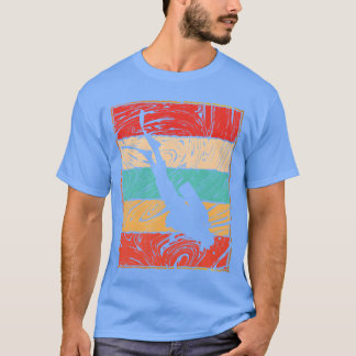 Camiseta Retro 70s Scuba Diving Vintage Silhouetteee friend