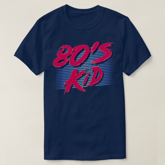 Camiseta Retro 80 (Diseño del anverso)
