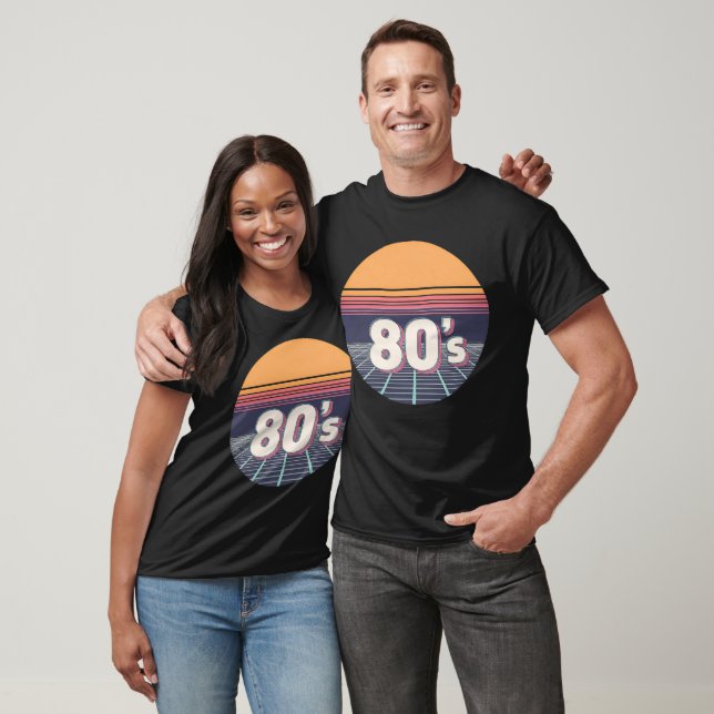 Camiseta Retro 80 (Unisexo)