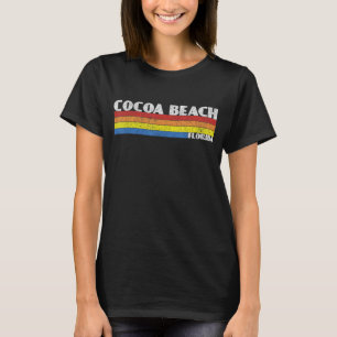 Camiseta Retro 80 Cocoa Beach Florida FL Souvenir