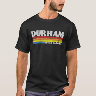 Camiseta Retro 80 North Carolina NC Souvenir Durham