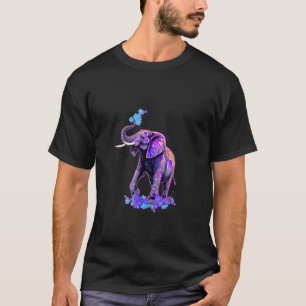 Camiseta Retro 80 s 90s sintetizador Olvídenme no Elephant 
