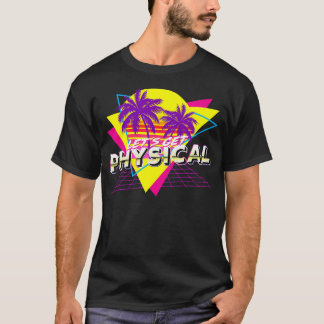 Camiseta Retro 80'S Hagamos Ejercicio De Fitness Fitness Gy